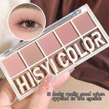 HISYI Star Rejuvenation Ten-Color Eye Shadow Pearl Matte Pink Pure Desire Powder Brown Plate Gentle Daily Cheap Makeup