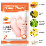 6packs Exfoliating Foot Mask Feet Peeling Mask Spa Socks Smooth Dead Skin Remover Moisturizing Foot Mask