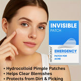 180/360PCS Invisible Acne Veneer Lump Sticker Reduce Acne Cleansing Pores Oil Removal Repair and Smooth Skin Facial Products Var
