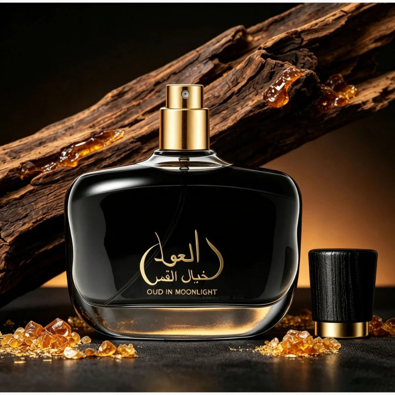 Arabic Sandalwood Perfume Classic Agarwood & Irresistible Musk Fragrance Long-lasting Elegant Charming Woody Eau De Parfum