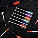 12 Color Halloween Dark Lip Gloss Matte Colorful Non Fade Liquid Lipstick Kit Waterproof Lasting Black Red Blue Velvet Lipsticks