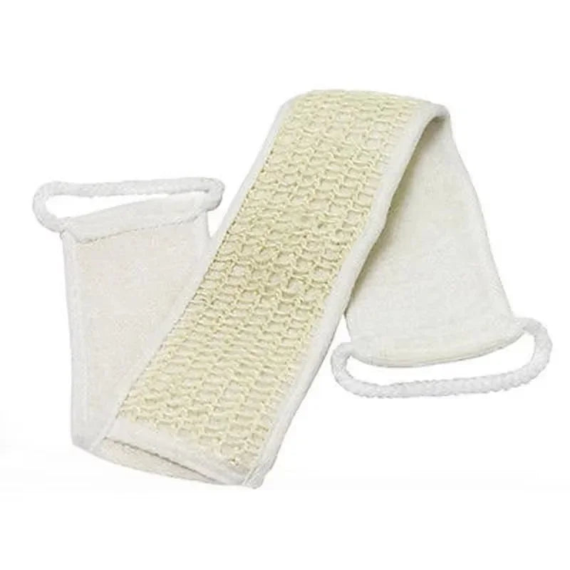 New Bathroom Cleaning Small Tools Unisex Soft Care Exfoliating Loofah Sponge Carrier Bath Shower Body Massage Cleansing Scrub