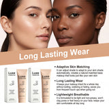 SPF 50 Color Changing Foundation Self Adjusting Adapt Skin Tone Conceal Face Fine Flaws Natural Invisible Skin Pores Makeup Base