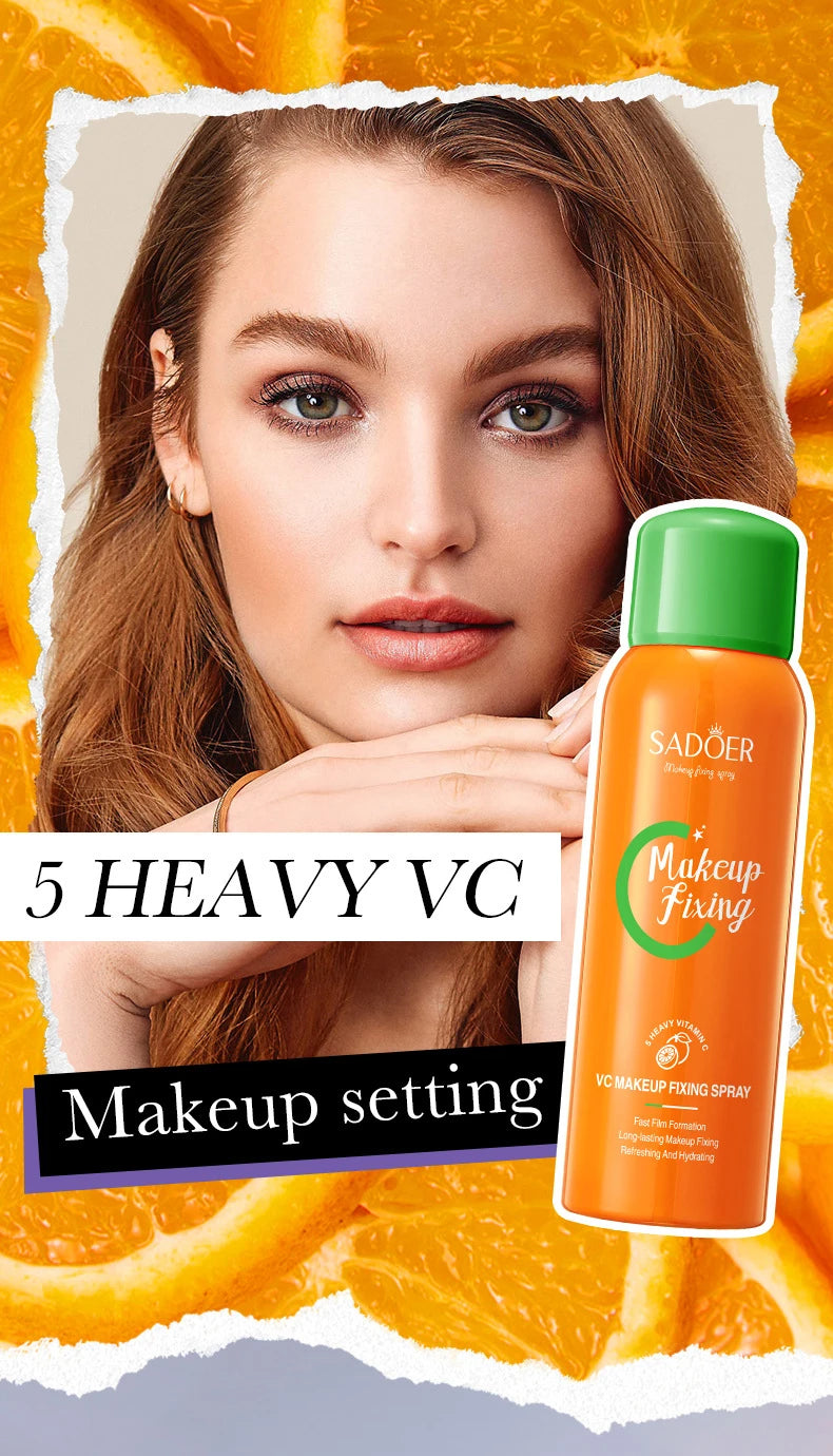 Waterproof Mattifying Setting Spray Long-lasting Glossy Matte Base Makeup Control Oil Non-Sticky Make-up Fixer Spray 150ml