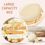 2oz/8oz Vanilla Body Glaze Nourishing Moisturizing Skin Care Body Butter Refreshing Non-Greasy Body Oil Moisturizing Skin
