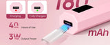 Convenient Handheld UV/LED Nail Lamp Set Handheld Light with Stand LCD Display USB Gel Nail Dryer for Quick Curing All