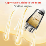 6ml Scalp Applicator Mini Head Massager Roller Ball Brush Hair Growth Essential Oil Medicine Liquid Applicator Massage Comb