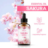 100ml/60ml/30ml Cherry Blossom Essential Oil is suitable for facial skin care, body care, aromatherapy, aromatherapy essential o