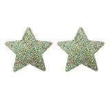 Sexy Nipple Pasties Invisible Disposable Breast Patch Clover Luminous Glitter Breast Lift Tape Chest Stickers Bara Nipple Covers