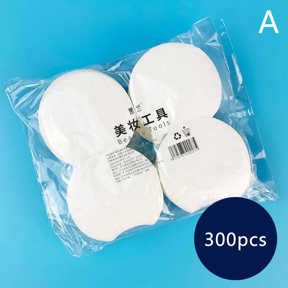 300/600/1200Pcs Pearl Pattern Makeup Remover Cotton Facial Cleaning Thick Cotton Pad Women Travel Makeup Remover For Dry Wet Use