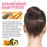 Hair Wax Pomade Broken Frizz Fixed Fluffy Hair Styling Greasy Gel Long-Lasting Hair Styling Not Tool Stick Hairs Care Cream