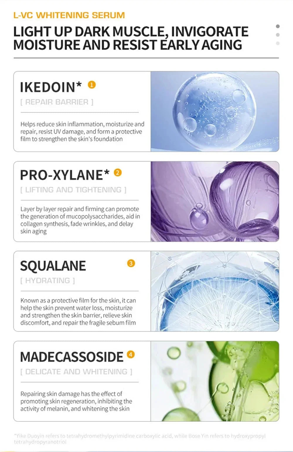 Powerful Dark Spots Remover Whitening Serum Face Freckle Melanin Correcting Anti Pigmentation Brighten Skin Beauty Care Essence