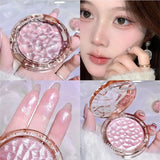 High gloss powder gloss glitter highlight contour palette natural gloss contour concealer lasting light