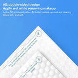 600/450pcs Thicken pearl Pattern Disposable Makeup Cotton Wipes Soft Remover Pads Facial Cleansing Paper Wipe Cosmetic Padsd