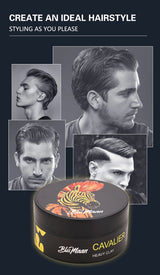 Hair Styling Pomade & Gel for Men - Strong Hold Restoring Ointment, Long Lasting Hair Wax with Natural Shine
