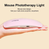 6W Foldable UV LED Nail Lamp Portable Manicure Dryer Machine Quick Drying Gel Polish Tool for Home Professional Use with USB