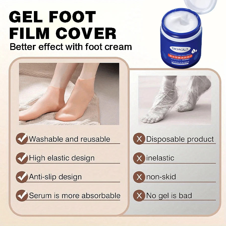 Vitamin E Urea Foot Cream, Moisturizing And Tender Hand And Feet Skin, For Dry And Peeling Hand, Feet And Body 170g/bottle