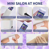 Painless Hair Removal Wax Cartridge Depilatory Wax Warmer Lavender Roll-on Wax Roller Refill for Bikini Body Hair Removal