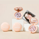 Demi Matte Natural Finish Baked Brighten Color Correcting Powder Foundation Buildable Light to Coverage Oil Control Makeup
