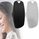 Soft Silicone Body Cleaning Brush 1/2 Size Convenient Couples Shower Tool Easy to Clean Self-Care Pamper Essential for Bath Time