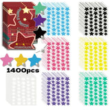 40pcs pieces of multi-color star acne patches, facial acne patches, concealer acne patches, and pimples patches, ultra-thin.