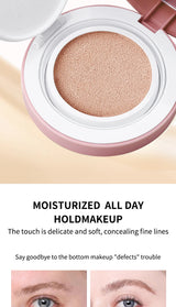 OCHEAL CC Cream Cushion Foundation Cream Long Lasting Moisturizing Concealer Foundation BB Cream For Face Makeup Concelear