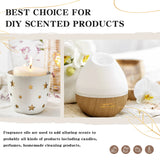 EUQEE 10ML Coconut & Vanilla Bubble Gum Fragrance Oil Coffee Pumpkin Pie Cedarwood Premium Aroma Oils For Making Candle,DIY Soap