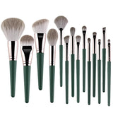 14Pcs Makeup Brushes Soft Fluffy Makeup Tools Cosmetic Powder Eye Shadow Foundation Blush Blending Beauty Make Up Brush