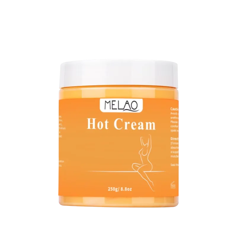MELAO Hot Cream Massage Gel - Natural and 87% Organic Anti Cellulite Slimming Lotion Fat Burning Massage Weight Loss Cream
