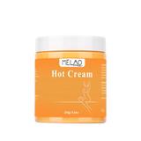 MELAO Hot Cream Massage Gel - Natural and 87% Organic Anti Cellulite Slimming Lotion Fat Burning Massage Weight Loss Cream