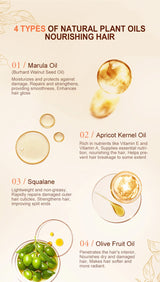 PURC Magic Instant Smooth Hair Serum Nourishing Repair Damaged Leave-In Hair Oil Anti-Frizz Softness Hair Care