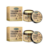 Beef Tallow Honey Balm Moisturizing Hydrating Face Cream Body Lotion Fades Fine Lines Tighten Soothen Brightening Facial Skin