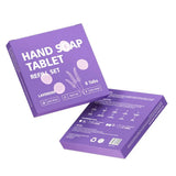 Hand Soap Tablet Refills 8pcs Foaming Hand Wash Tablet Refills Refreshing Fragrance Hand Washing Tool for Business Trip Travel