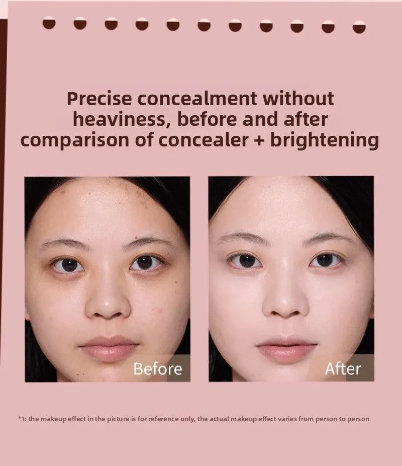 FLOWER KNOWS THE SWEETIE BEAR 4-Color Concealer Brighten Palette Covering Dark Circles Full Coverage Contouring Foundation