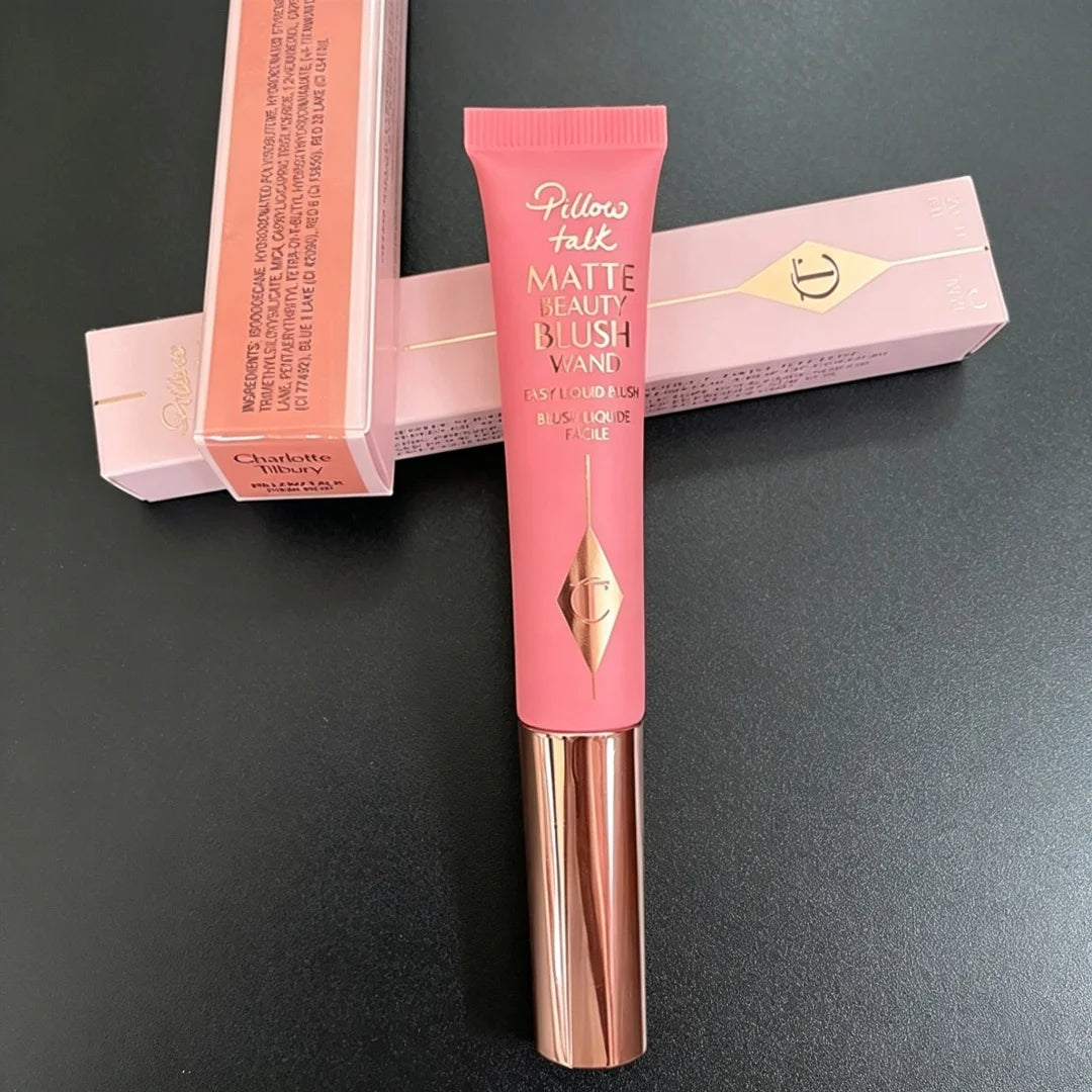 Charlotte Tilbury Peachy Blush For Cheeks Easy To Blend&Eyeshadow Contour Palette To Enhance Facial Features And Add Dimension