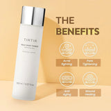 Skin Toner Milk Rice Formula Hydrating Brightening 2 Niacinamide Rice Bran Extract Ceramide All Skin Types Soothing Skin Care