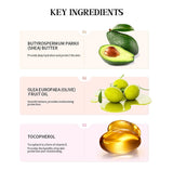 Moisturizing Lip Butter Balm 4 Counts/set Hydrating Lip Balm Plumping Lip Oil Lip Stick Glossy Lip Glaze Stick Plumping Lip Cosm