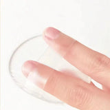 1/2Pcs Silicone Makeup Sponge Transparent Makeup Foundation Sponge Non-Absorbing Water-Based Crystal Jelly BB Cushion Puff
