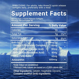Antarctic Krill Oil Astaxanthin Capsules(EPA, DHA) Joint And Skin Health Support Immunity, Cardiovascular, Non-GmoSupplementsSup