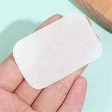 20/100/200pcs Portable Bath Hand Washing Slice Sheets Outdoor Travel Scented Foaming Soap Paper Bath Clean Soap Tablets