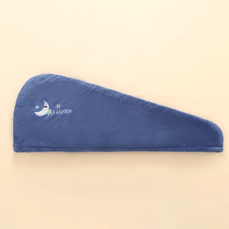 1pc Soft Quick-Dry Hair Towel  - Absorbent Hair Drying Wrap for Women Girls, Bathroom Essential Hair Hat