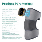 Rechargeable Knee Massager 3 Gear Vibration Massage Adjustable Shoulder Brace Electric Heating Pads Leg Knee Warmer