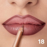 Matte Lip Liner Pencil Nude, Long-Lasting Waterproof, Smudge-Proof, Precise Outline, Smooth Creamy Formula