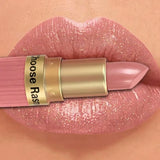 Pearlescent Pink Glitter Velvet Lipstick Metallic Waterproof Long Lasting Matte Shimmer Diamond Lipstick Women Makeup Cosmetic