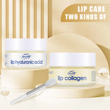 Hyaluronic Acid Collagen Sleep Lip Mask 20g Deep Hydration Lasting Moisturizing Exfoliation Day and Night Can Be Given