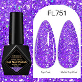 10ml Gel Nail Polish 162 Colors Nail Supplies Vernis Semi Permanent Nail Art Manicure Soak Off LED UV Gel Nail Varnishes Summer