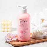 LAIKOU Japan Sakura Shampoo Repair Anti Split Ends Smooth Frizz Dry Hair