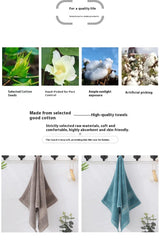 All-cotton Class A Thickened Absorbent Jacquard Polyester-cotton Skin-friendly Face Towel Bath Pure Cotton Towel Adult Towel