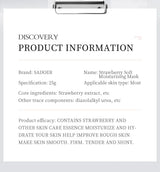 8pcs Natural Plant Face Mask Beauty Skincare Facial Masks Moisturizing Firming Hydrating Facial Mask Face Care Korean Cosmetics