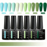 6pcs Gel Nail Polish Set HEMA Free 7ml Semi Permanent Soak Off UV Gel Varnish Nail Art Decoration Summer Nails Nail Supplies DIY